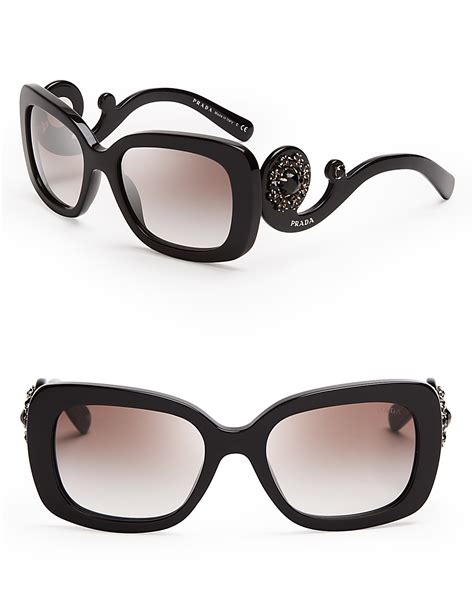 prada baroque crystal sunglasses|Prada baroque sunglasses sunglass hut.